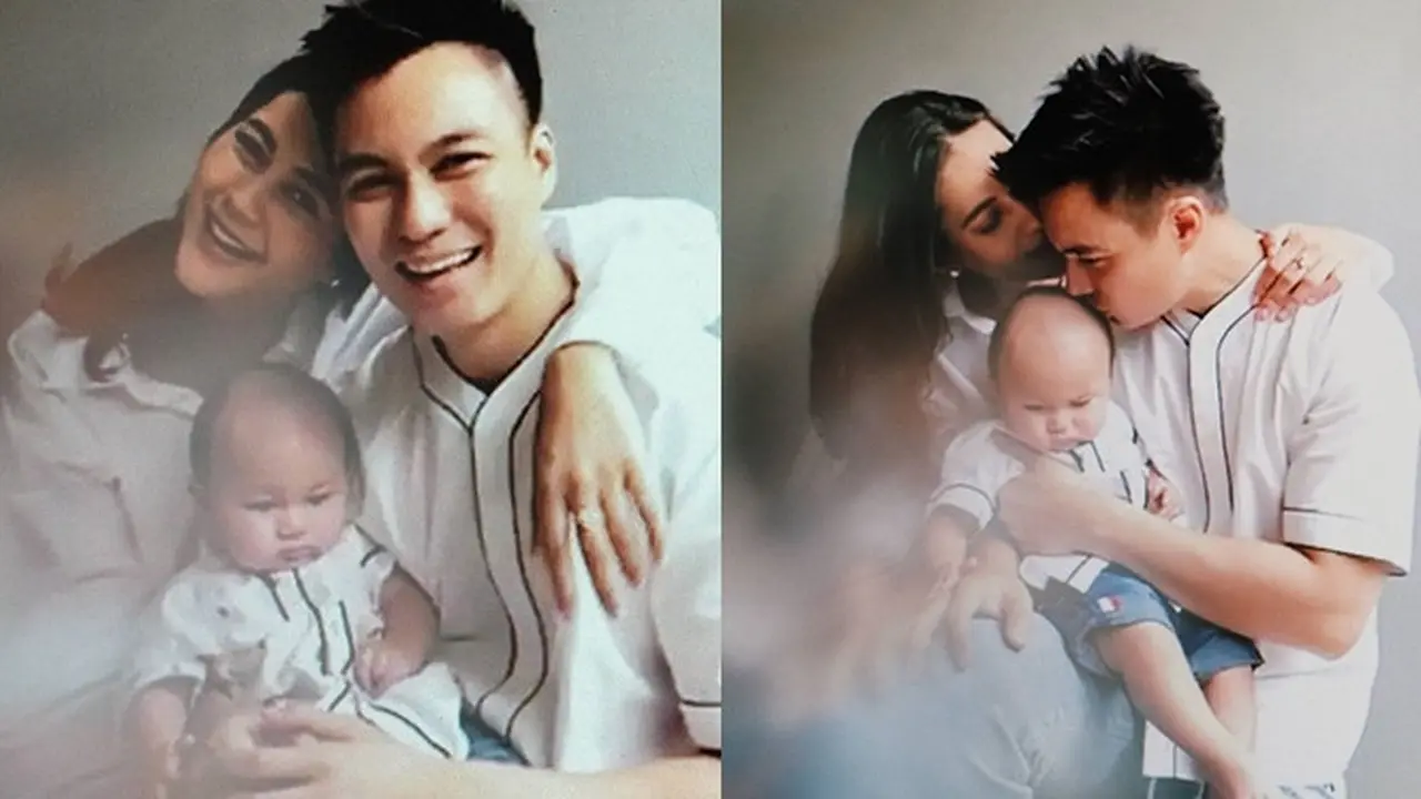 6 Momen Pemotretan Virtual Keluarga Baim Wong, Paras Kiano Curi Perhatian