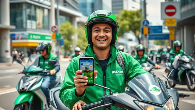 cara mendaftar maxim motor