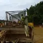 Kementerian PUPR terus melakukan upaya penanganan tanggap darurat pasca banjir yang menggenangi sejumlah kabupaten/kota di Sulawesi Tenggara. (Humas: Kementerian PUPR)