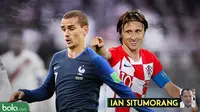 Kolom Ian Situmorang, Final Piala Dunia Rusia 2018: Prancis vs Kroasia. (Bola.com/Dody Iryawan)