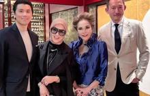 Gaya Syahrini dan Dewi Soekarno saat Makan Bersama, Glamor Pancarkan Style Berkelas