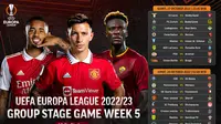 Jadwal dan Live Streaming Liga Europa 2022/2023 Matchday 5 di Vidio, 27&amp;28 Oktober 2022