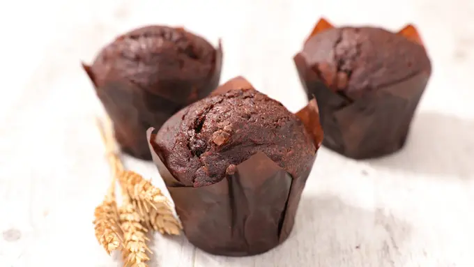 muffin cokelat