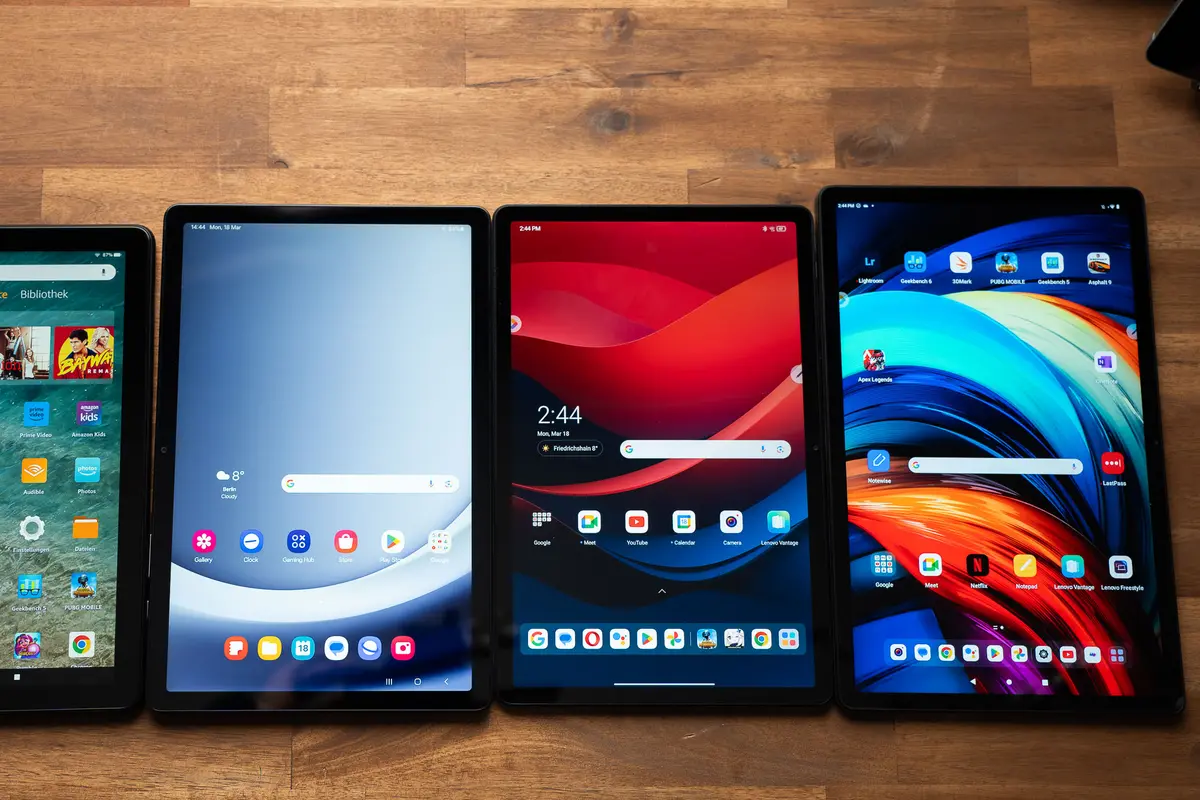 Ilustrasi Tablet Android Nyaman untuk Streaming