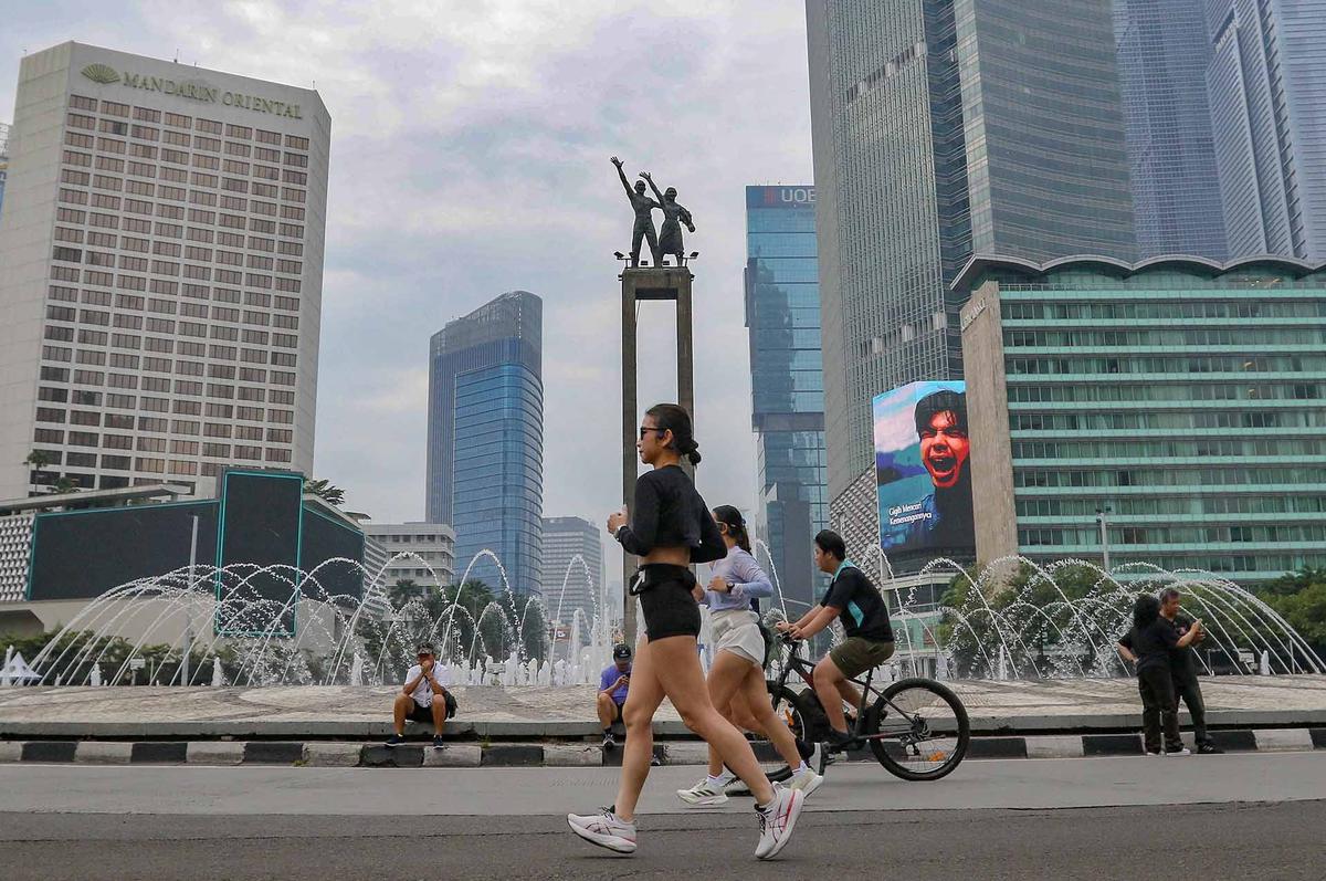 FOTO: Car Free Day Jakarta Tetap Diadakan Selama Ramadhan, tapi Hanya untuk Olahraga