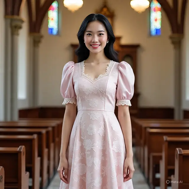 Model Baju Gereja Wanita Terbaru