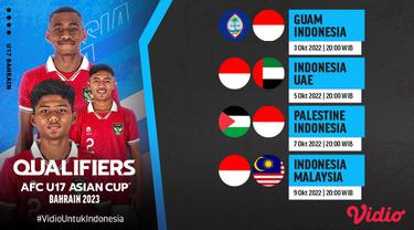 Saksikan Live Streaming Timnas Indonesia Kualifikasi AFC U-17 2023 : 23 Pemain Siap Bertanding