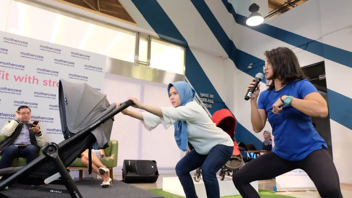 Yuk Coba olahraga dengan stroller untuk menurunkan berat ...