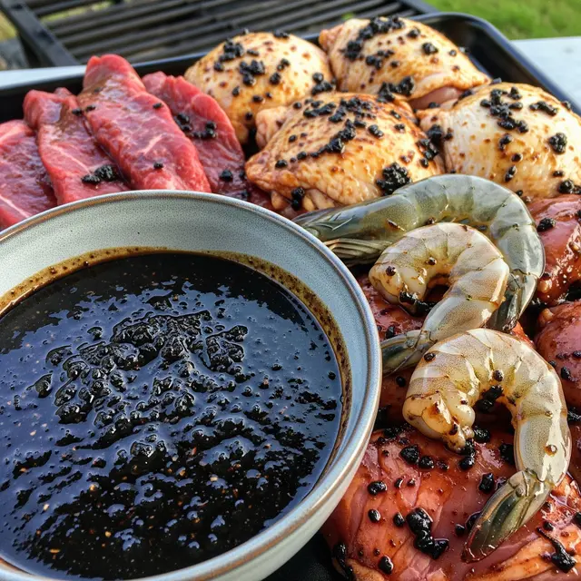 Black Garlic Marinade