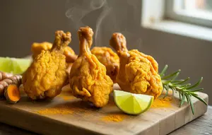 Resep Ayam Kunyit Crispy yang Gurih dan Renyah Tahan Lama