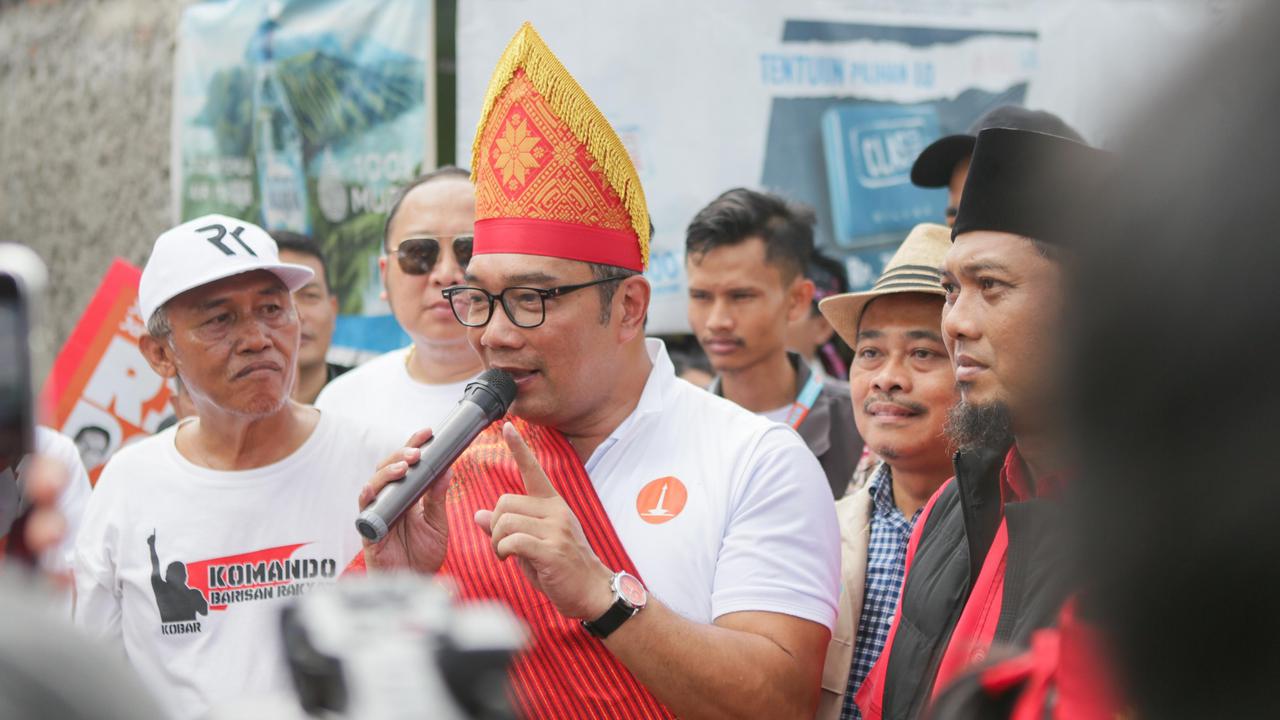 Jelang Debat Pilkada DKI Terakhir, Ridwan Kamil Latihan di Kamar Mandi