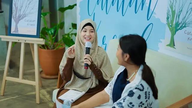 Natasha Rizky Rilis Buku Baru