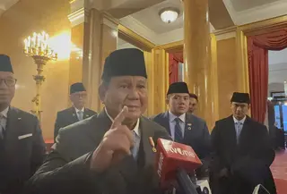 Presiden Prabowo Subianto (Lizsa Egeha/Liputan6.com)