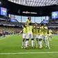 Timnas Brasil meraih kemenangan 3-1 atas Timnas Paraguay pada laga kedua Grup D Copa America 2024 di&nbsp;Allegiant Stadium, Las Vegas, Nevada, Sabtu (29/6/024) pagi WIB. (AP Photo/David Becker)