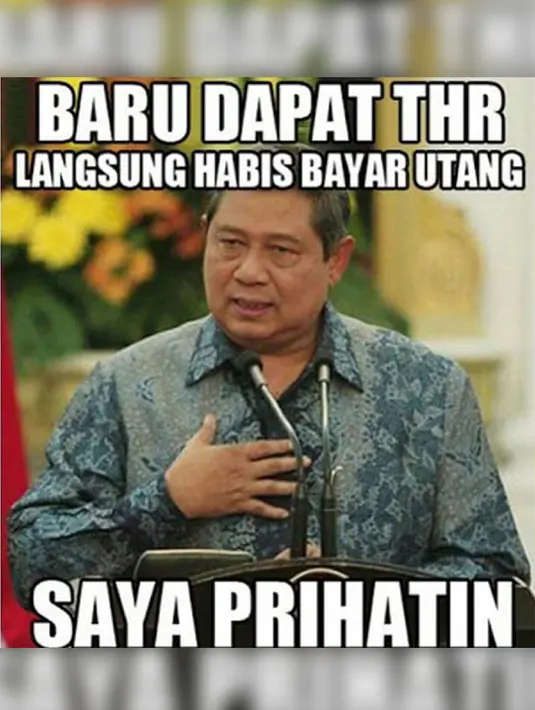 SBY pun turut prihatin (memesegar.blogspot.com)