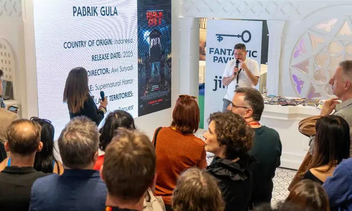 Pabrik Gula Melaju di Fantastic Pavilion Pasar Film Cannes 2025, Bermitra dengan Globalgate Entertainment