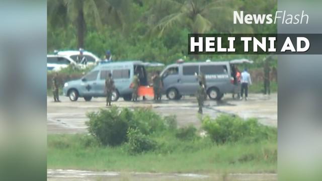 Tim SAR temukan 3 prajurit TNI meninggal dunia  dalam kecelakaan Helikopter TNI AD di Kalimantan Utara