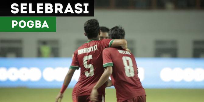 VIDEO: Bantai Thailand, Ini Selebrasi Khas Pogba dari Pemain Timnas U-19