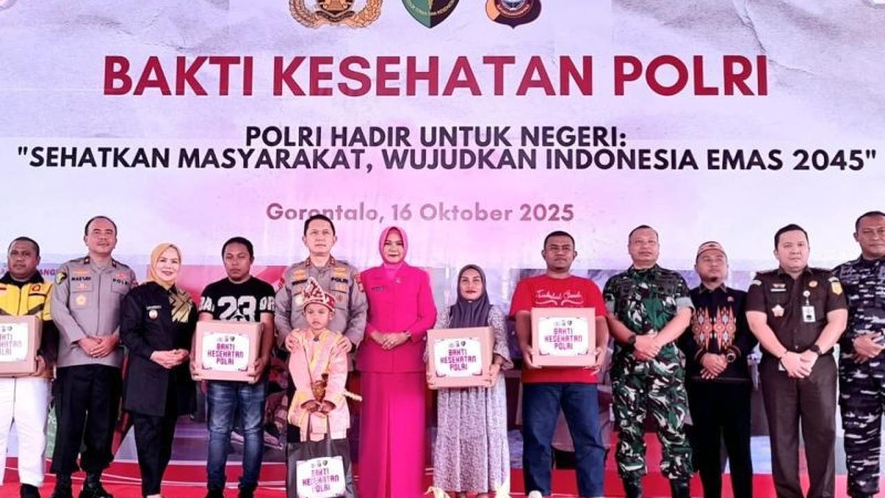 Fakta Unik: Ribuan Warga Antusias Ikuti Bakti Kesehatan Polri Gorontalo, Pemprov Beri Apresiasi