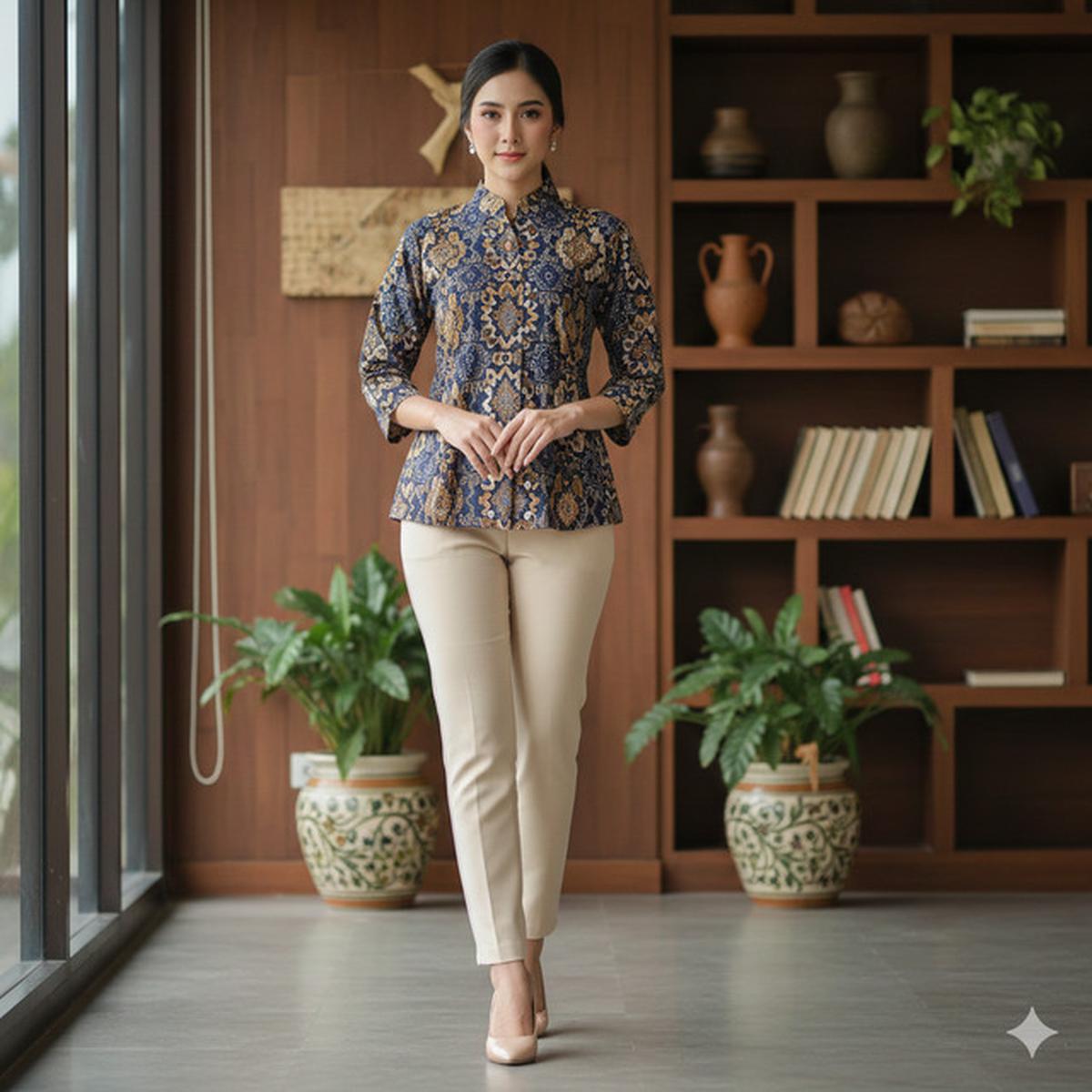 9 Model Atasan Batik Etnik Terbaru 2026, Kombinasi Tradisional dan Modern yang Stylish