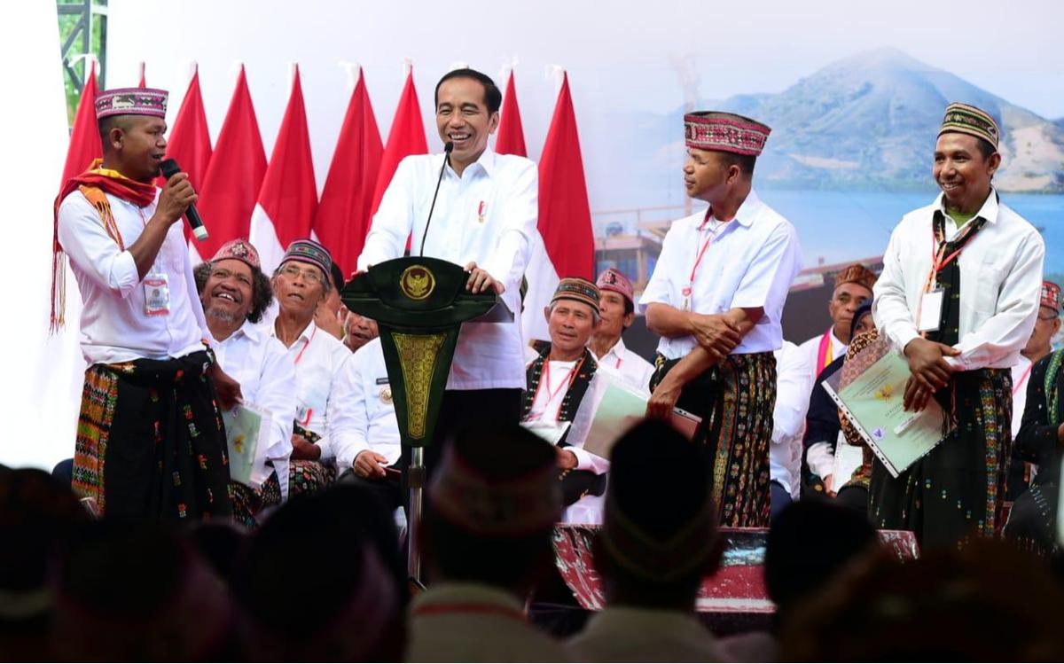 Kunjungan Presiden Jokowi ke NTT