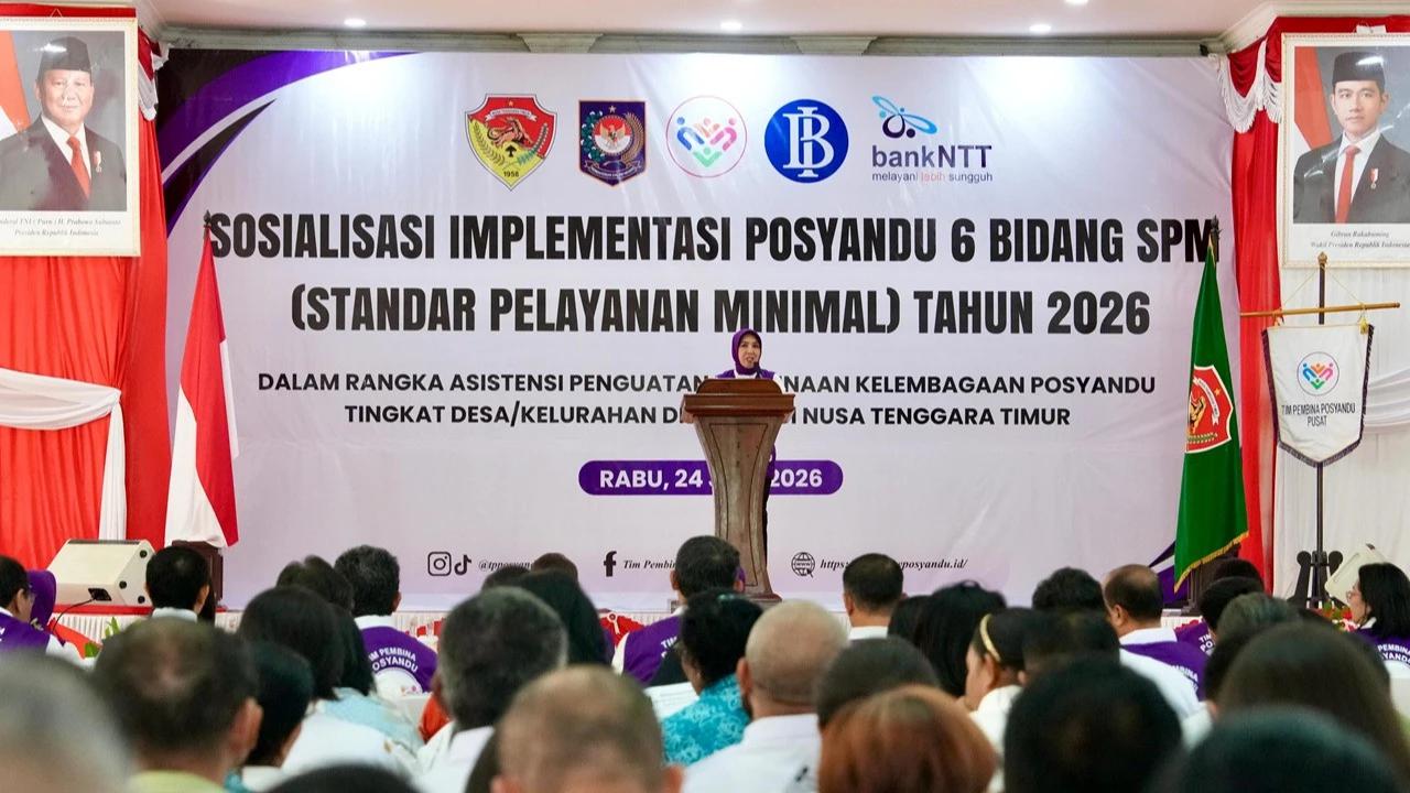 Ketum TP Posyandu: Posyandu Kini Jadi Pusat Pelayanan 6 Bidang SPM di Desa