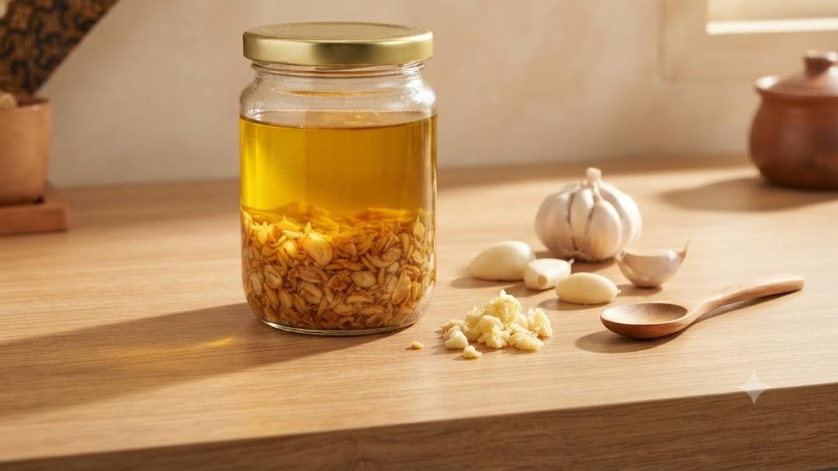 Cara Membuat Minyak Bawang Putih Homemade, Harum dan Gurih untuk Mi hingga Nasi Goreng
