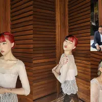 Kenakan kebaya dan kain batik, penampilan Isyana Sarasvati saat kondangan buat nterkesima. (Instagram @isyanasarasvati)