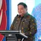 Menko Bidang Perekonomian Airlangga Hartarto saat memberikan sambutan dalam acara Rakorkernas ke-34 Asosiasi Pengusaha Indonesia (APINDO) di Bandung, Selasa (5/8/2025). (Foto:ekon.go.id)