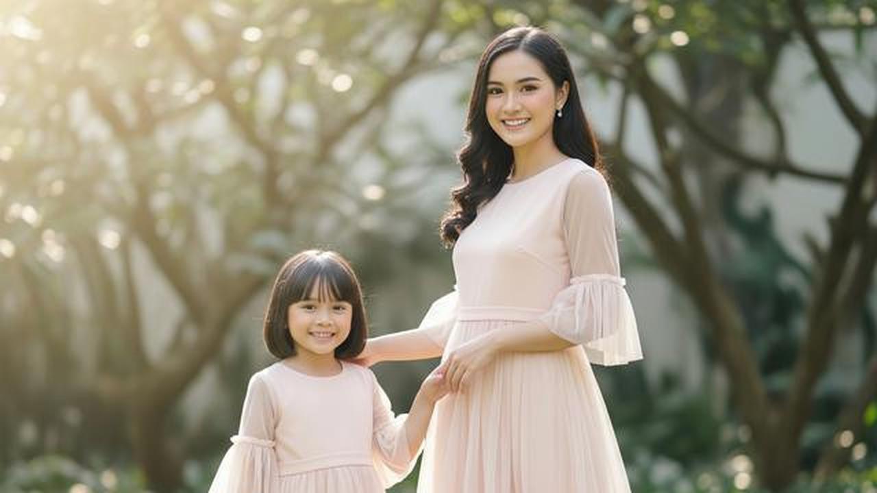 7 Model Dress Couple Ibu dan Anak yang Bikin Tampilan Makin Kompak