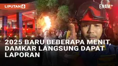 Momen tahun baru sejatinya menjadi momen membahagiakan dengan pertunjukan kembang api dan petasan. Namun di balik momen itu, ada pemadam kebakaran yang tidak libur untuk melayani. Seperti dibagikan seorang anggota damkar, para personil bersiaga menya...