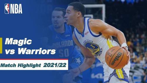 VIDEO: Highlights NBA, Orlando Magic Kalahkan Golden State Warriors 94-90