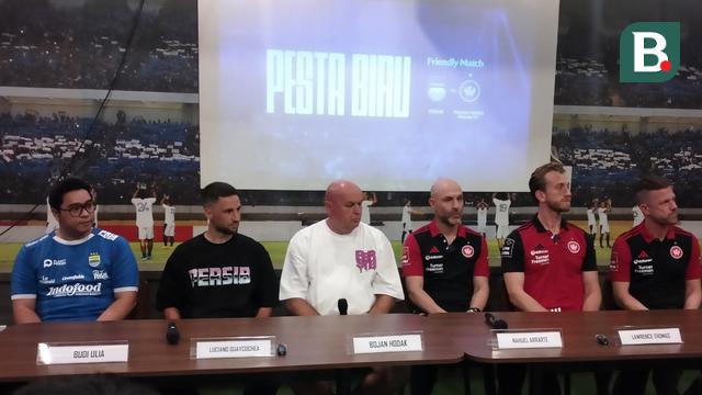 Konferensi Pers Persib Vs Western Sydney Wanderers FC
