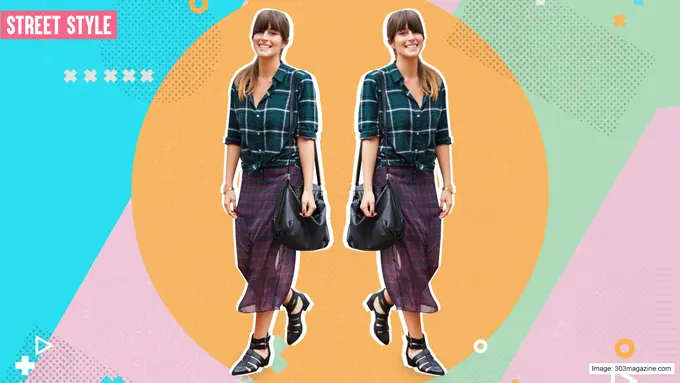 [Bintang] Kemeja flannel