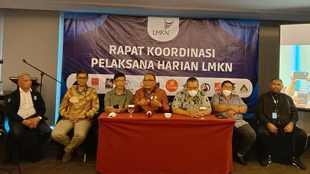 Pelaksana Harian Lembaga Manajemen Kolektif Nasional melakukan rapat koordinasi.