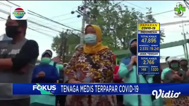 Tenaga medis terakhir yang menjadi korban meninggal akibat Covid-19 adalah SA, Perawat Bagian Poliklinik Eksekutif Rumah Sakit Umum Sidoarjo. Sementara jumlah perawat di Jawa Timur yang terpapar Covid-19 sudah mencapai 110 orang.