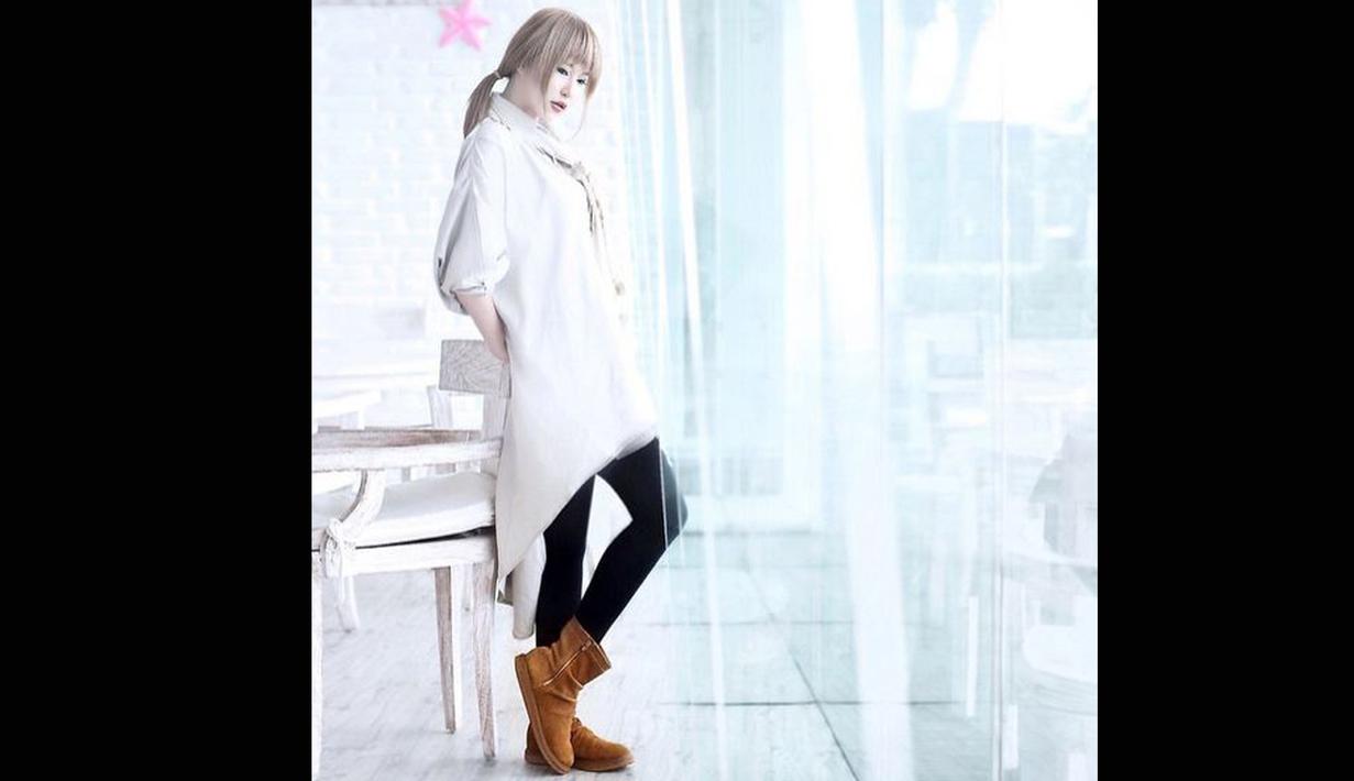 Aelke Mariska mengawali karirnya sebagai bintang iklan. Si cantik ini terhitung sudah berkali-kali muncul di beberapa judul film layar lebar, sinetron, dan FTV. (instagram.com/aelke)