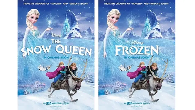 Film Disney awalnya punya judul berbeda