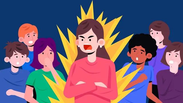 Ilustrasi berkata kasar kepada orang lain