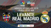 La Liga_Levante Vs Real Madrid (Bola.com/Adreanus Titus)