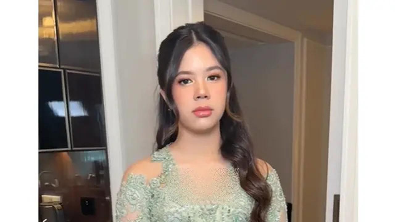 6 Potret Detail Kebaya Safeea Ahmad di Pernikahan Al Ghazali yang Curi Perhatian