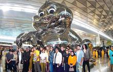 Resmi Dibuka Menekraf, Butter Baby Soetta Tampilkan Patung Raksasa 8 Meter