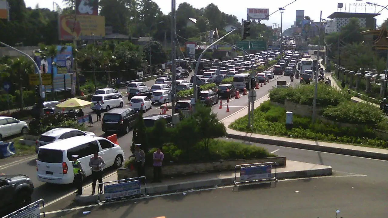 Kawasan Puncak pada Libur Adha 2016