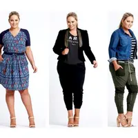 Ilustrasi outfit si plus size. (via: manikmag.com)