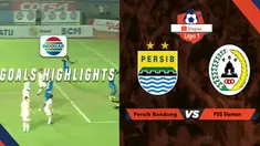 Berita video momen gol kemenangan Persib Bandung atas PSS Sleman pada menit-menit akhri pertandingan dalam lanjutan Shopee Liga 1 2019, Jumat (30/8/2019).