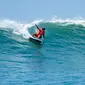 Peselancar Indonesia, Rio Wada saat tampil di Surf City El Salvador ISA World Surfing Games 2021.  (dokumentasi Asosiasi Surfing Internasional)