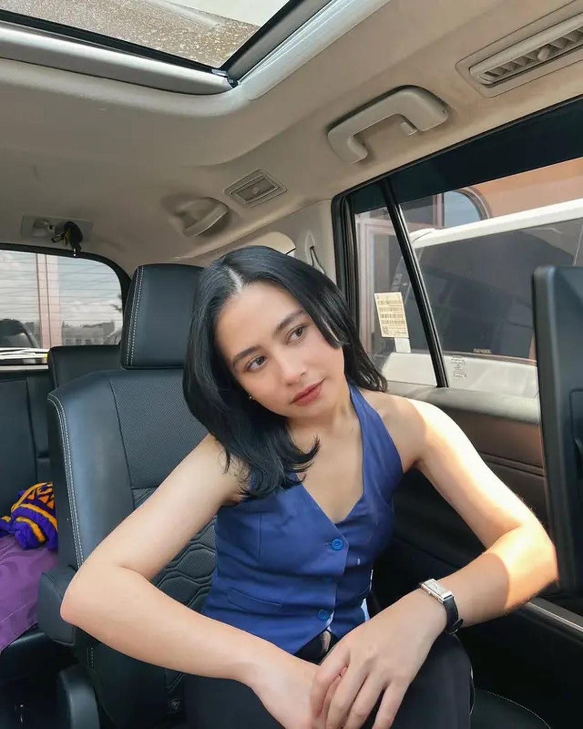 6 Potret Terbaru Prilly dengan Rambut Sebahu, Aura Wanita Independen Terpancar