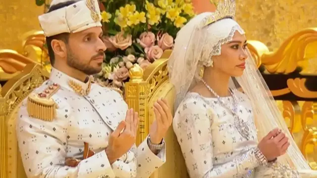 6 Momen Royal Wedding Putri Kerajaan Brunei, Digelar Mewah Selama 10 Hari
