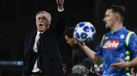 Carlo Ancelotti tak mau pikirkan Liverpool (Filippo MONTEFORTE / AFP)