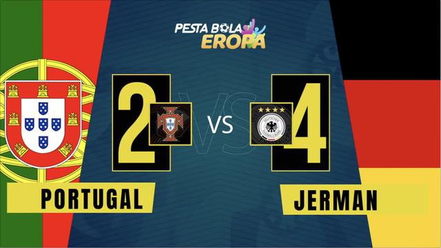 Berita video motion grafis laga Grup F Euro 2020 antara Timnas Portugal melawan Timnas Jerman yang berakhir dengan skor 2-4, Sabtu (19/6/2021) malam hari WIB.